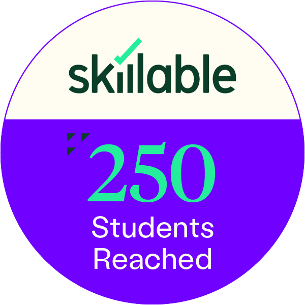 Instructor Recognition - 250 Students Reached